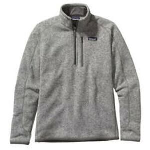 Patagonia Better Sweater 1/4 Quarter Zip Fleece Jacket Sz XL Stonewash